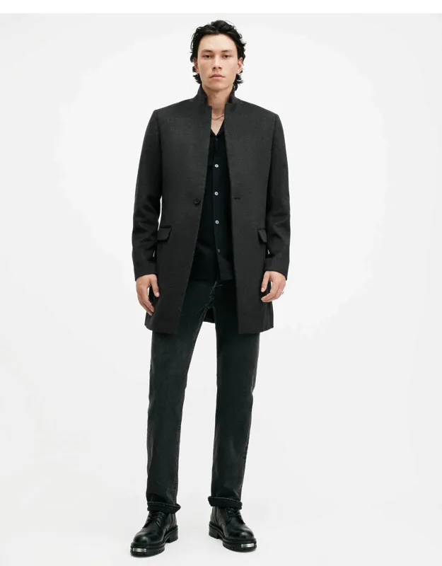 Hargrove Slim Fit Wool Blend Coat