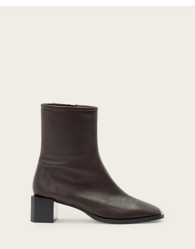 Avril Leather Ankle Boots