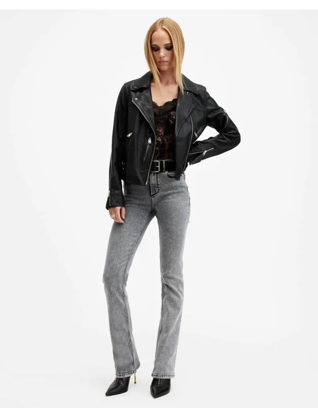 Haldan Slim Bootcut Stretch Denim Jeans