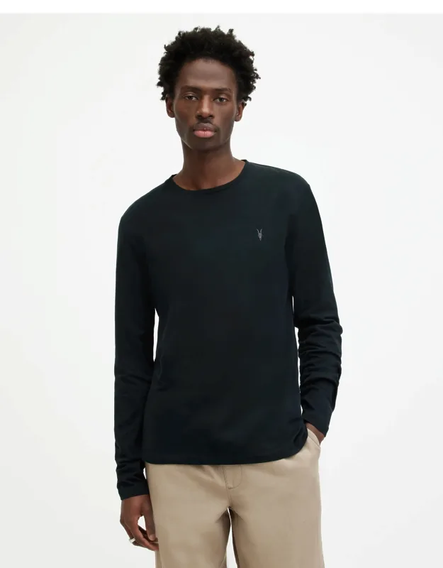 Brace Brushed Cotton Long Sleeve T-shirt