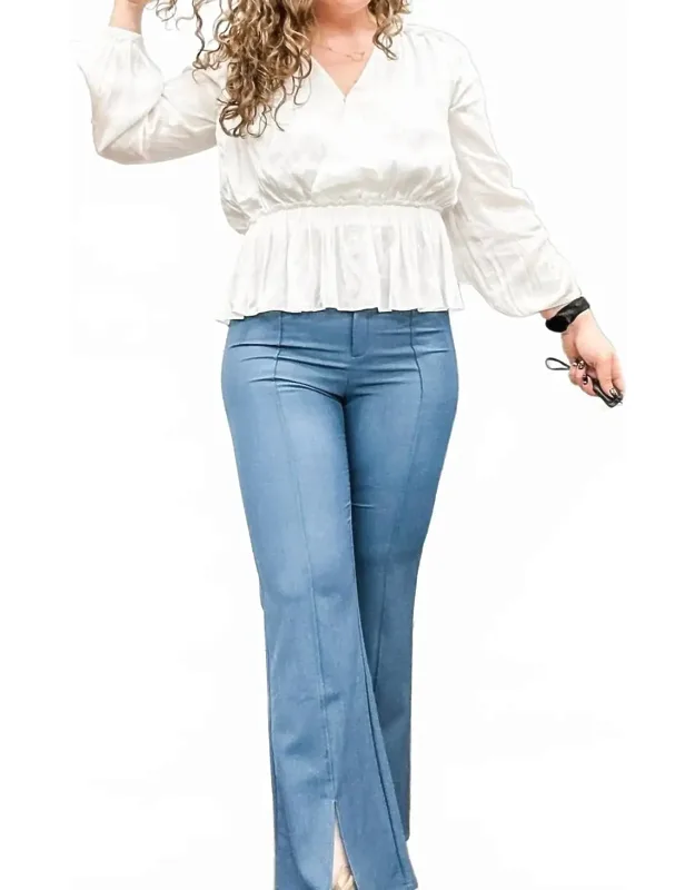 Boot Cut Trousers