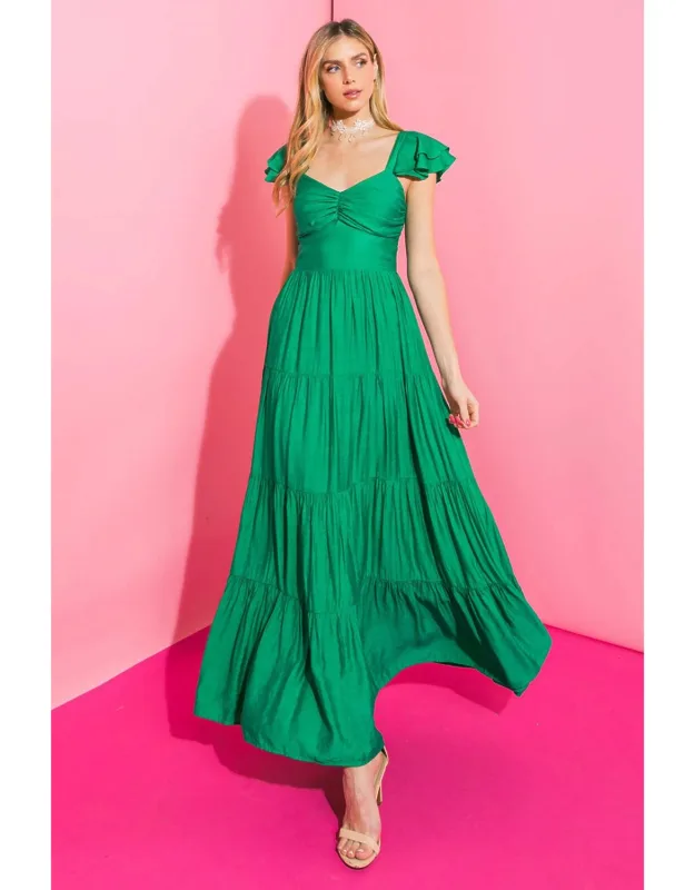 Steady Woven Ankle Dress