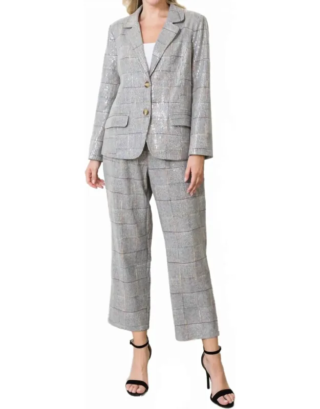 Sequin Blazer Jacket