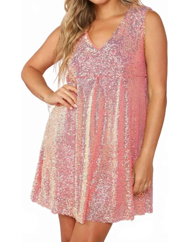 Sequin Mini Dress