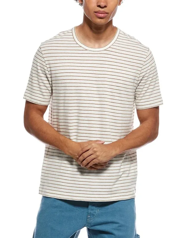 Linen-blend Crewneck T-shirt