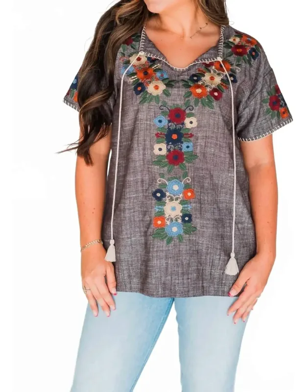 Elise Short Sleeve Top