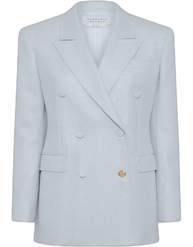Tweed Double-breasted Blazer