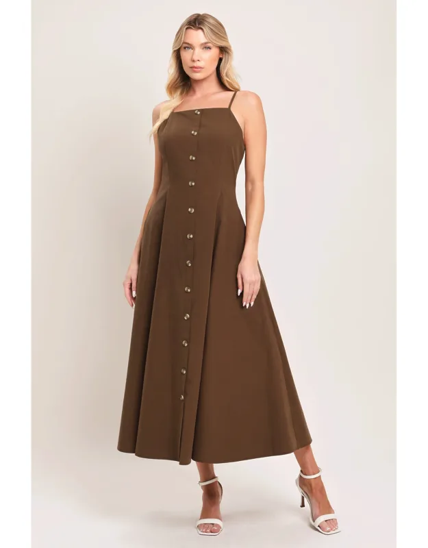 Woven Midi Dress
