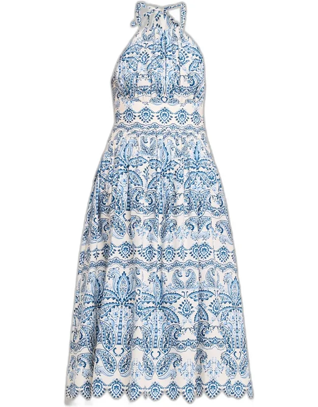 Halter Midi Dress
