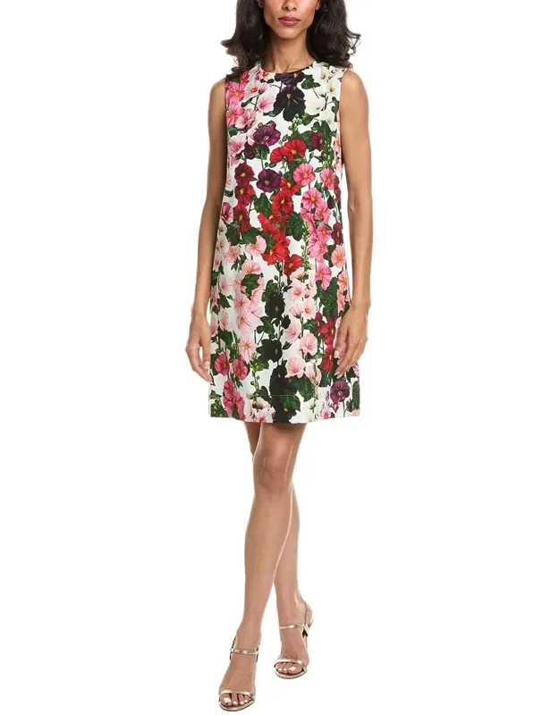 Hollyhock Poplin Shift Dress