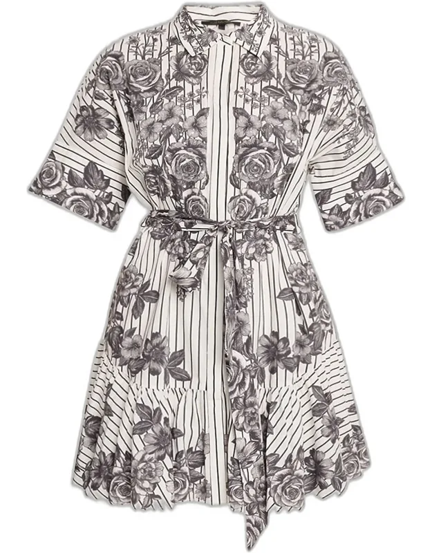 Belted Mini Dress