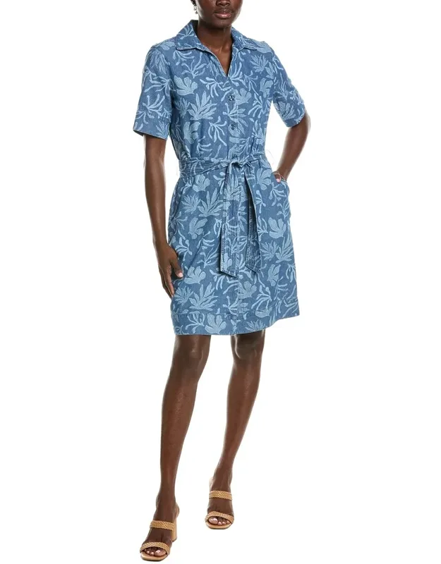 Chambray Midi Shirtdress