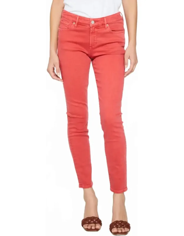 Gisele High Rise Ankle Skinny Jeans