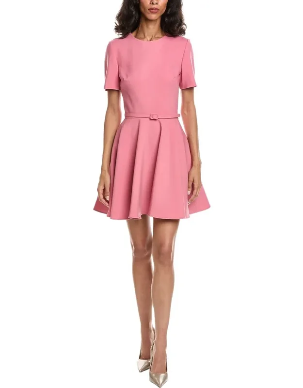 Flare Skirt Mini Dress