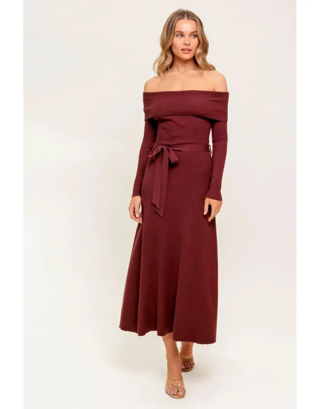 Fantasy Sweater Midi Dress