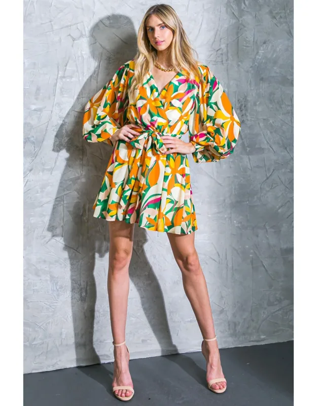 Woven Mini Dress