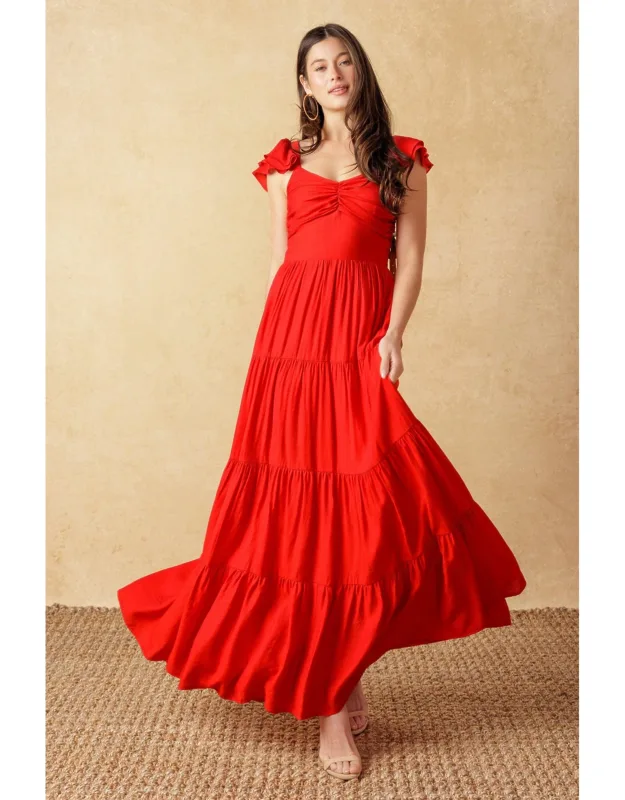 Steady Woven Ankle Dress