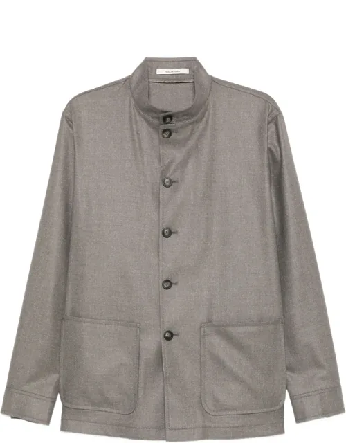 Klein Button-up Patch-pocket Jacket