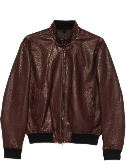 Ice Pebbled Leather Jacket