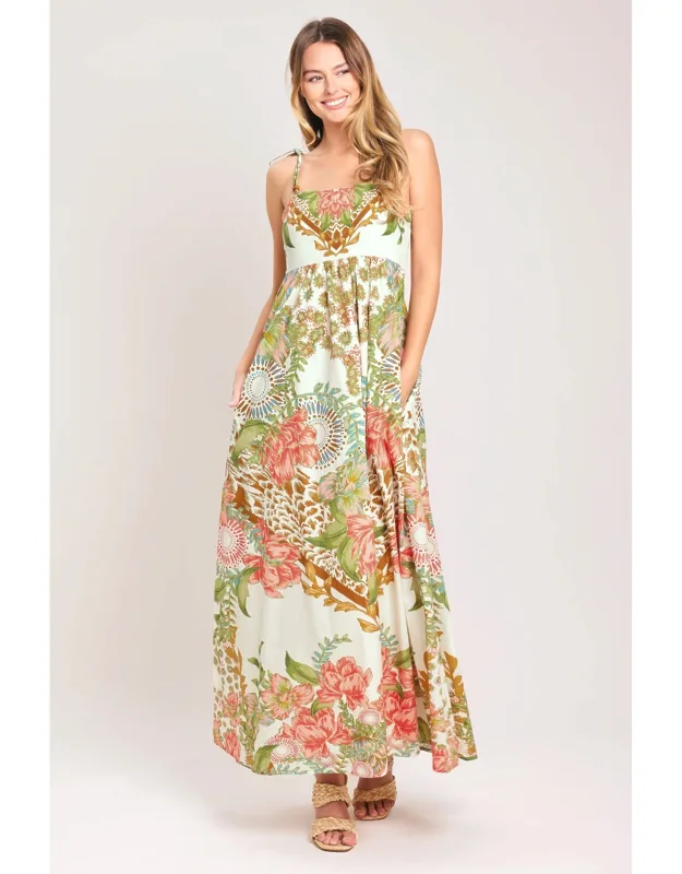 Summer Oasis Woven Ankle Dress