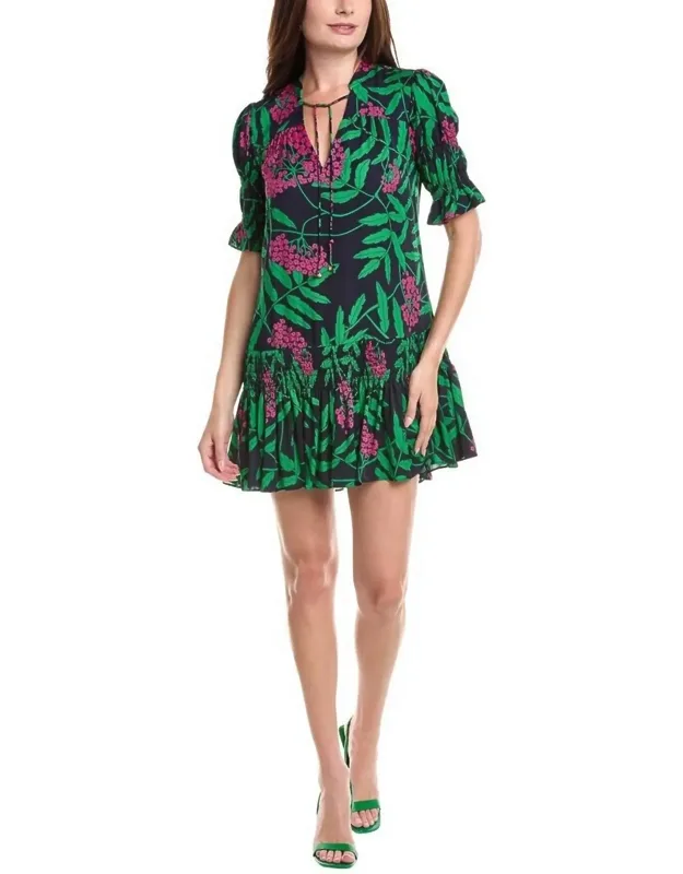 Silk Mini Dress