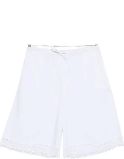 Lace-detail Drawstring Shorts