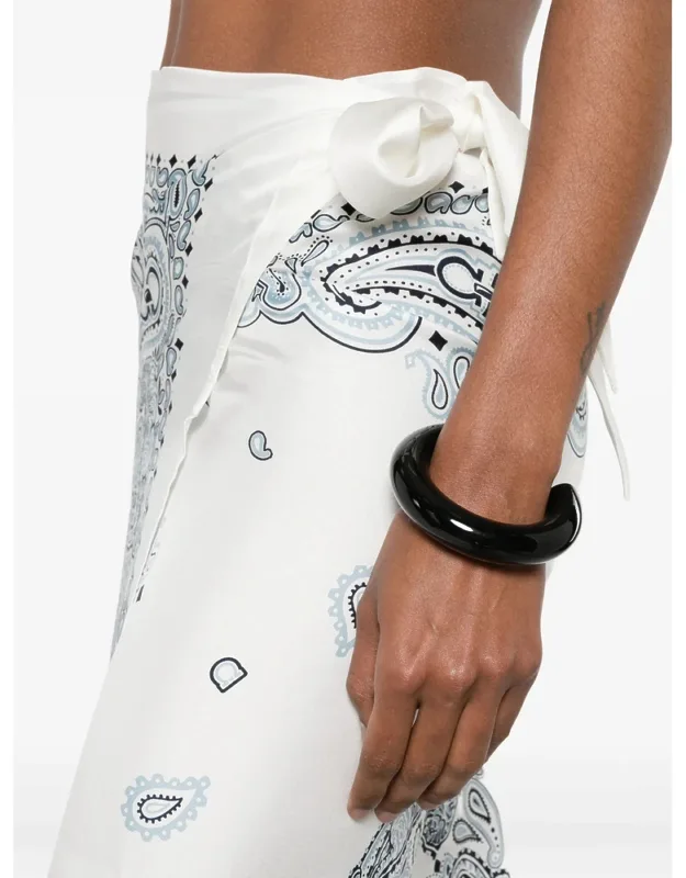Gancini Paisley-print Pareo