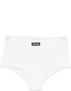 Lace-trim Brief