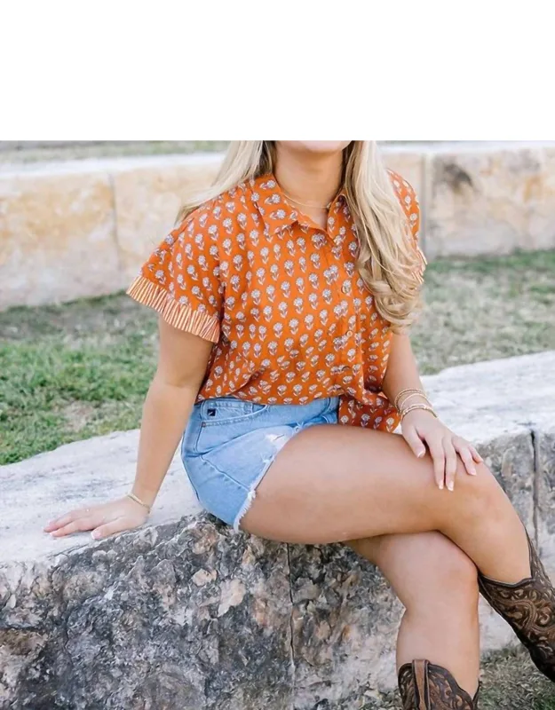 Stevie Short Sleeve Top