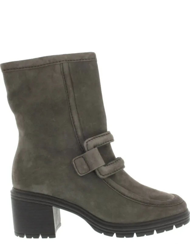 Ankle Boots In Mohair Suede