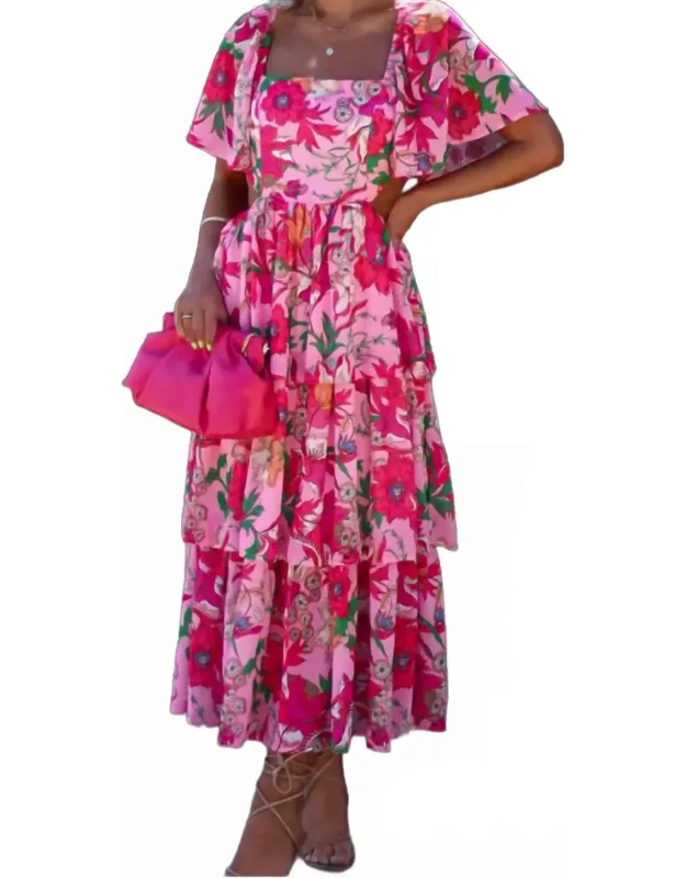 Spring Fling Cutout Dress