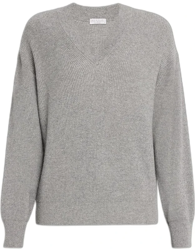 Cashmere V-neck Sweater