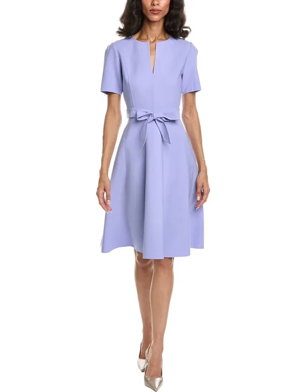 Wool-blend Midi Dress