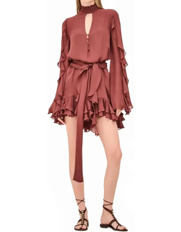 Giovanna Long Sleeve Mini Dress