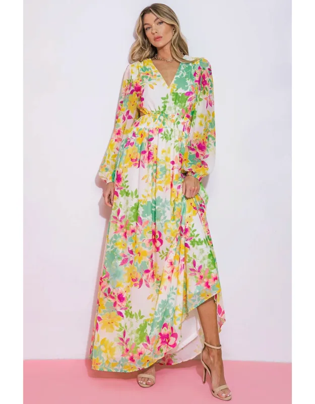 I Ain't Worried Woven Maxi Dress