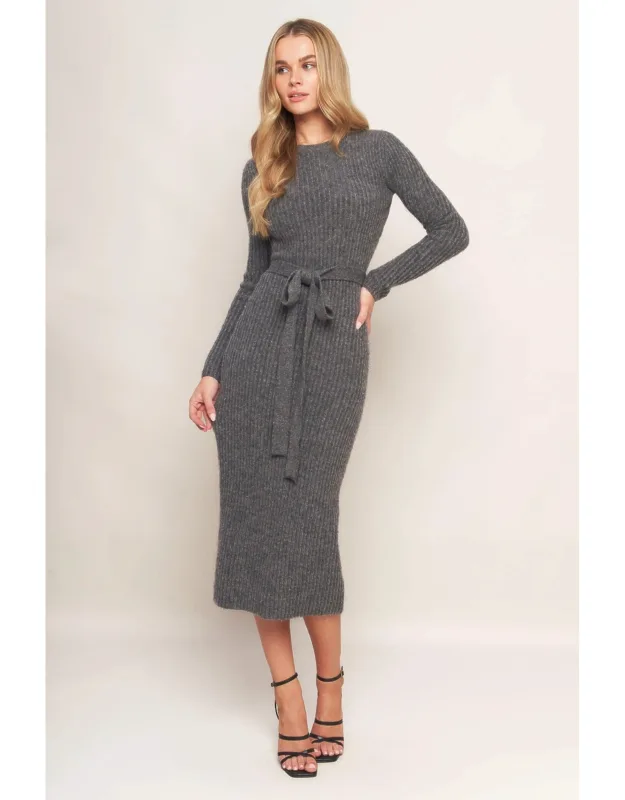 Be Good To Me Sweater Midi Dress