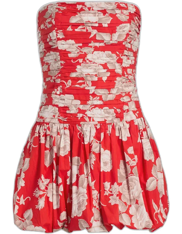 Floral Dropwaist Minidress