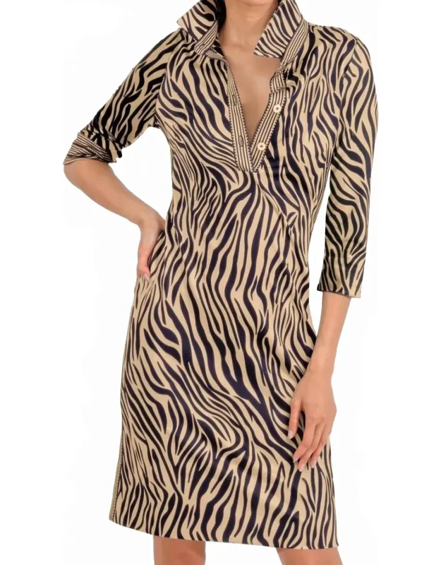 Animal Instinct Everywhere Mini Dress
