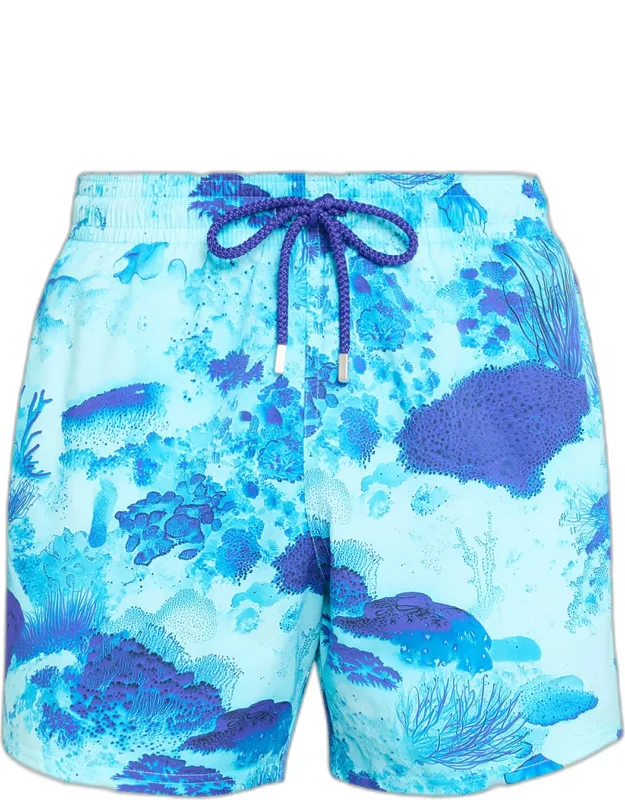 Coral Reef Stretch Swim Trunks