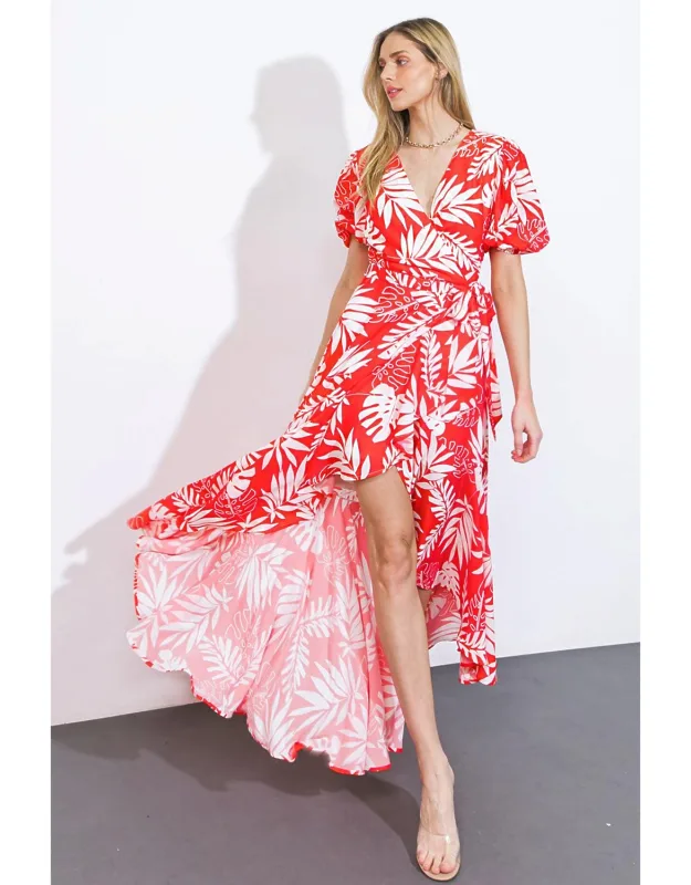 Crazy In Love Woven Midi Dress