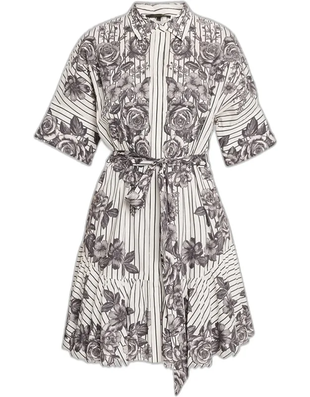 Belted Mini Dress