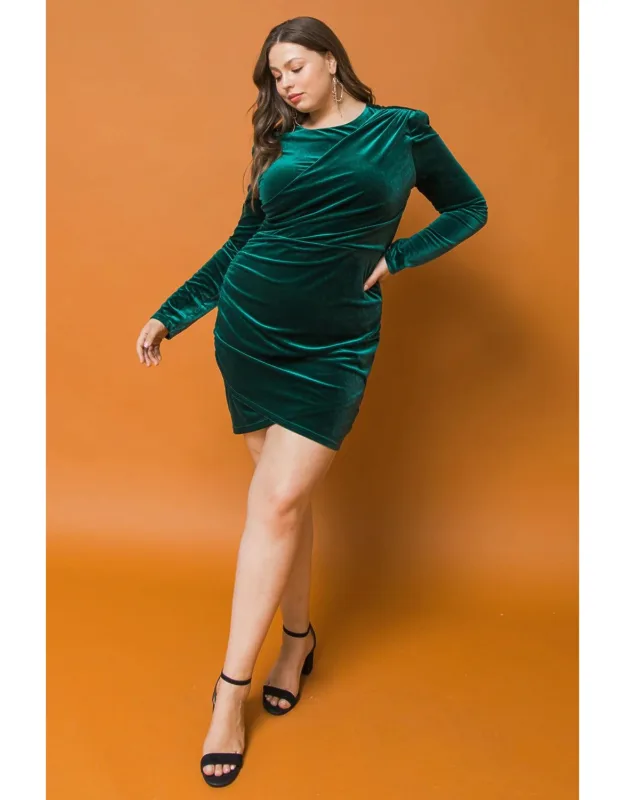 Enchanted Velvet Mini Dress