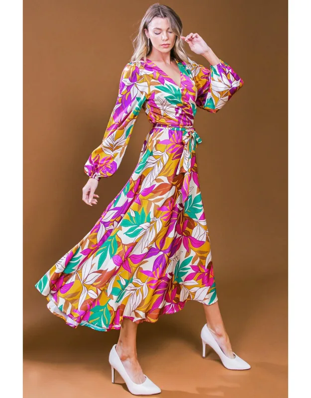 Carefree Confidence Woven Midi Dress