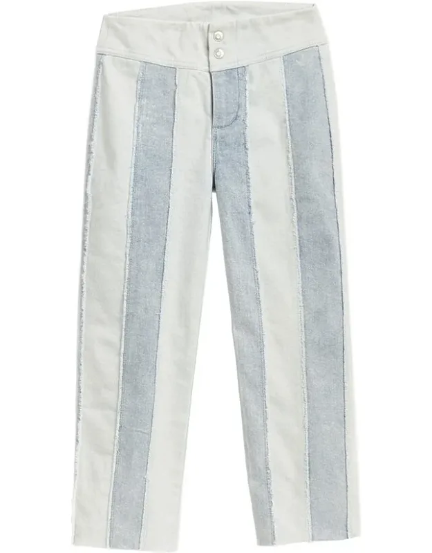 Striped Indigo Panel Weekender Pants