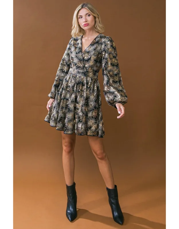 Sequin Mini Dress