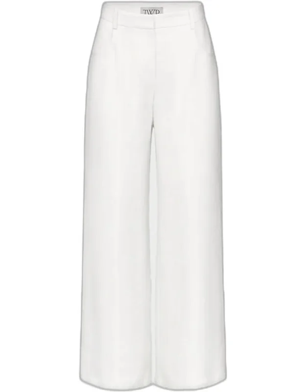 Slim Linen Pants