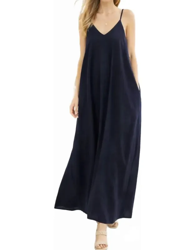 Linen Maxi Dress