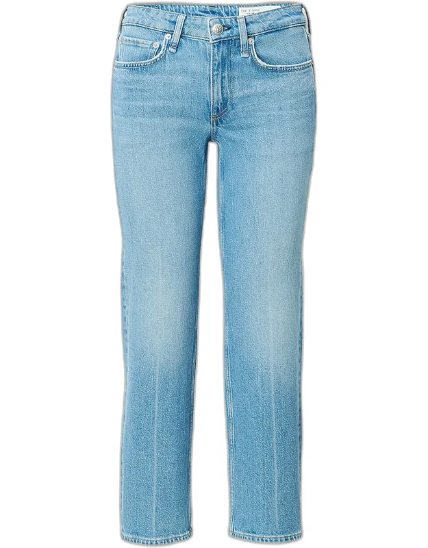 Harlow Low-rise Ankle Straight Jeans