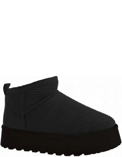 Yarroh Corduroy Booties