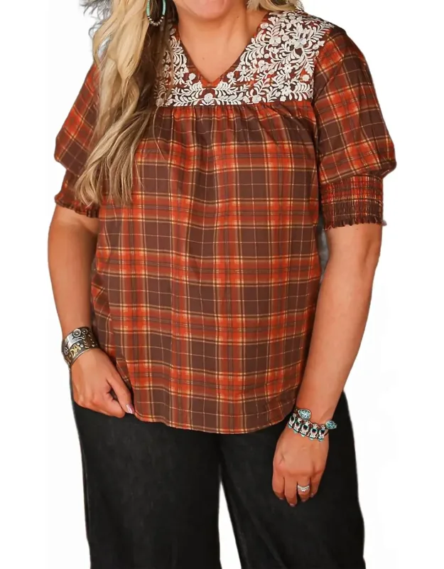 Embroidered Top